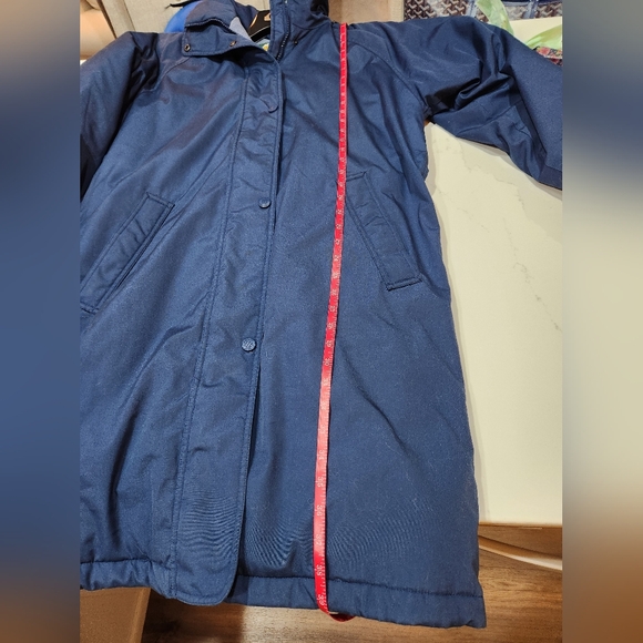 Cabela's Navy Blue Hooded Parka - Picture 7 of 8